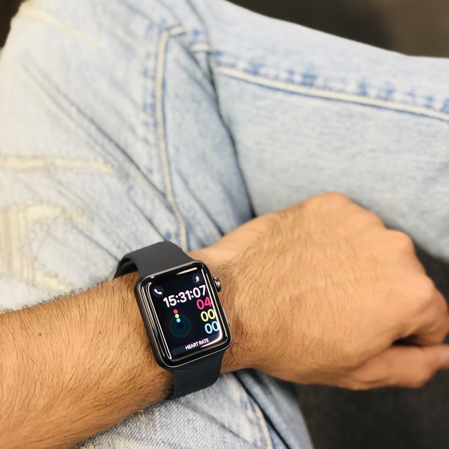 Apple Watch smartwatch en la muñeca